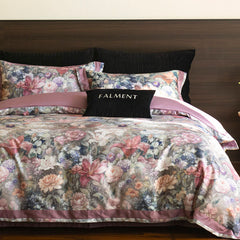 Vintage 600TC Egyptian Cotton Daisy Floral Print Duvet Cover | Yedwo