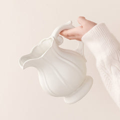 Vintage Elegant Textured Stoneware Vase | Yedwo Design