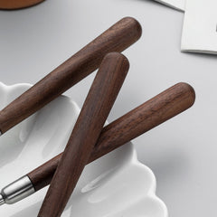 Walnut Handle Stainless Steel Cutlery Set | Yedwo