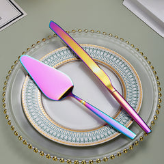Wedding Cake Knife And Server Set | Yedwo