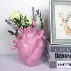 White Anatomical Heart Vase | Yedwo Design