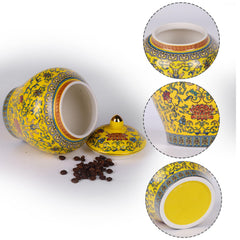 Yuan Dynasty Chinese Handcrafted Enamel Ginger Jar | Yedwo