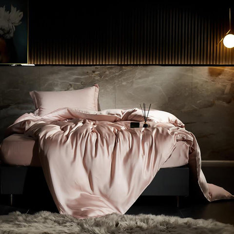 100% Eucalyptus Lyocell Silky Duvet Cover Set | Yedwo