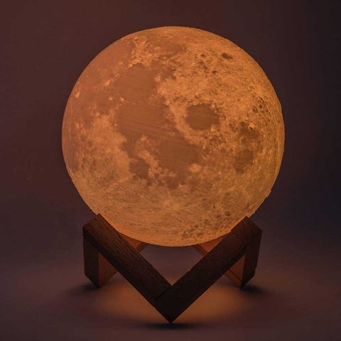 RGB Moon Lamp with Remote&Touch Control