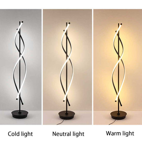 40W LED Spiral Floor Lamp | Yedwo Design