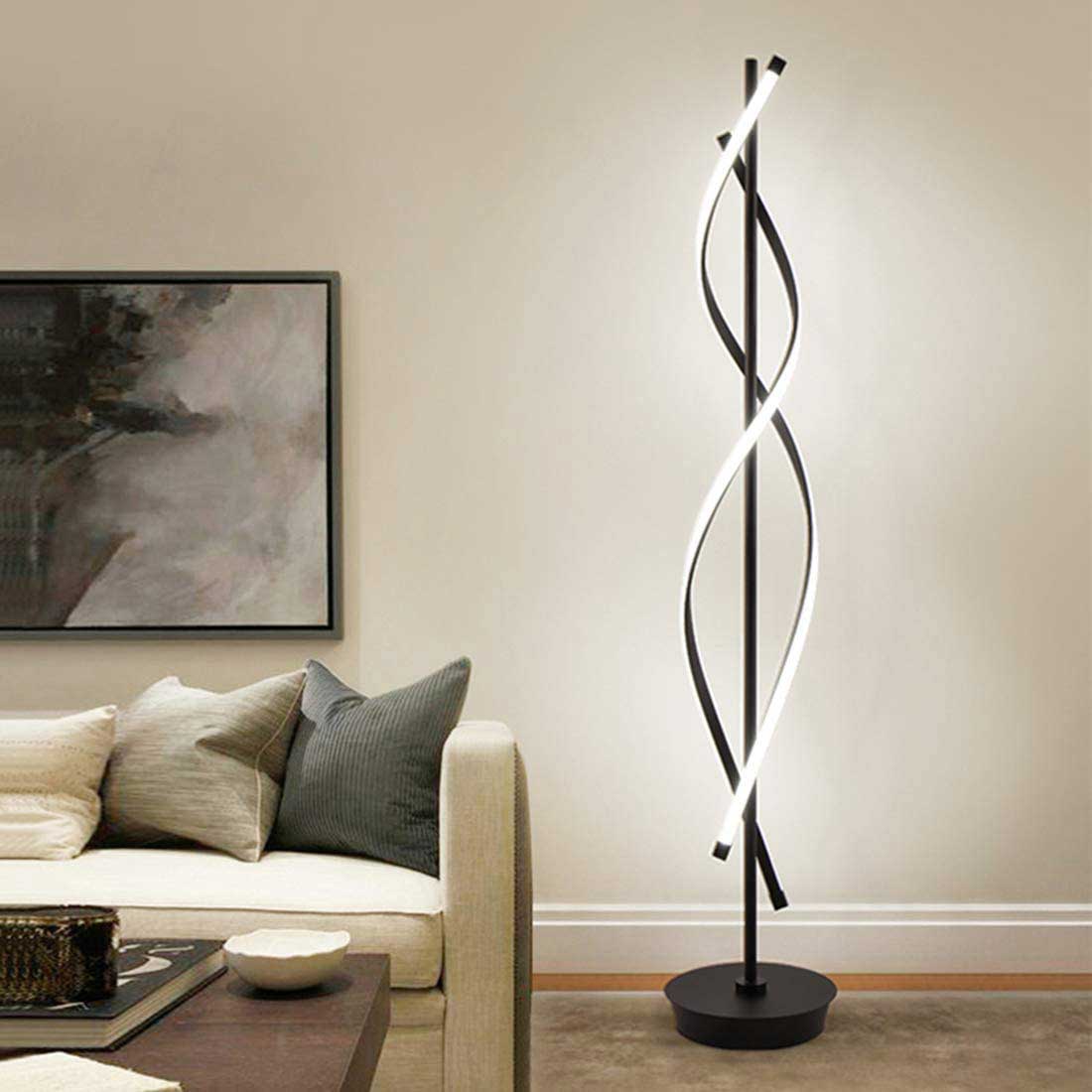 40W LED Spiral Floor Lamp | Yedwo Design