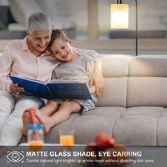 4 Colors Temperature Modern Light with Remote & Foot Control