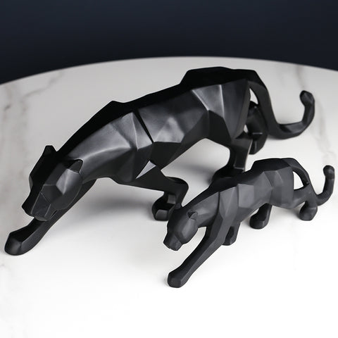 Abstract Geometric Panther | Yedwo Design