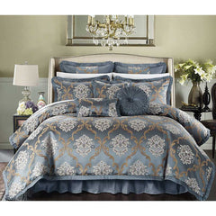 Aubrey Upholstery Comforter Duvet Cover Set(9 Pcs) | Yedwo Home