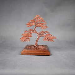 Copper Wire Lucky Money Bonsai Tree | Tree of Life