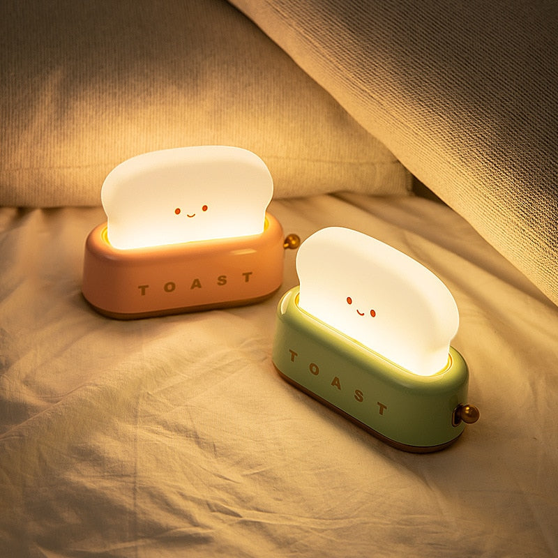 Cute Toaster Shape Night Lamp | Yedwo