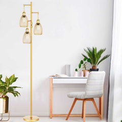 Dimmable Gold Tree Lamp | Yedwo