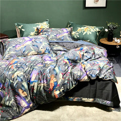 Flower Bird Egyptian Cotton Bedding Sets | Yedwo Home