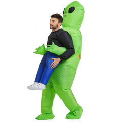 Halloween Inflatable Alien Costume Adult and Kids