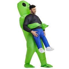 Halloween Inflatable Alien Costume Adult and Kids