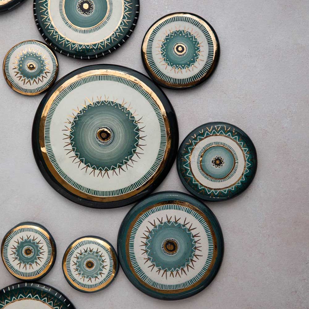 Handmade Ceramic Evil Eye | Yedwo