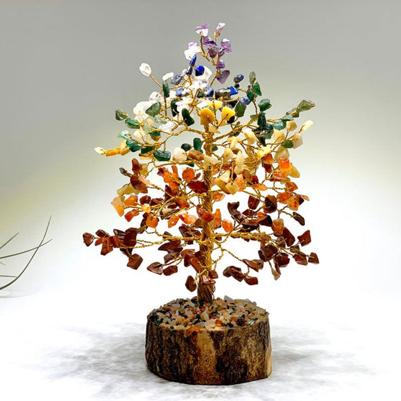 Handmade Chakra Gemstone Tree | Yedwo Design