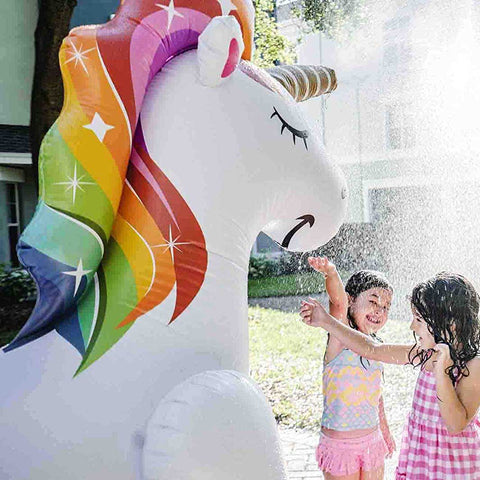 Inflatable Rainbow Sprinkler for Summer Party Fun | Yedwo