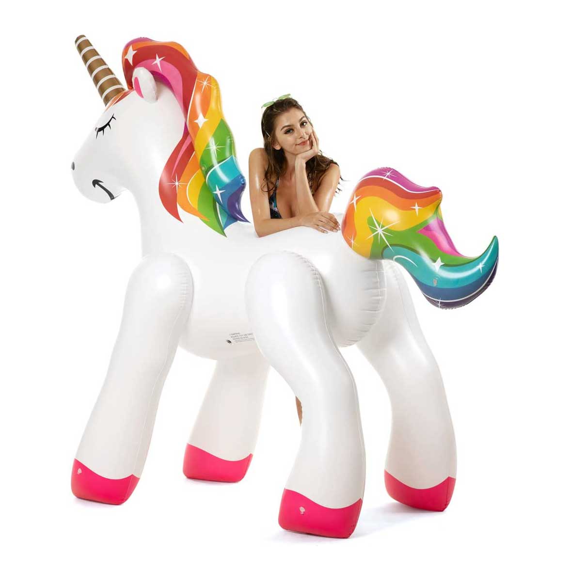 Inflatable Rainbow Sprinkler for Summer Party Fun | Yedwo