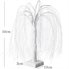 LED Colorful Willow Tree Night Light with Remote | Yedwo