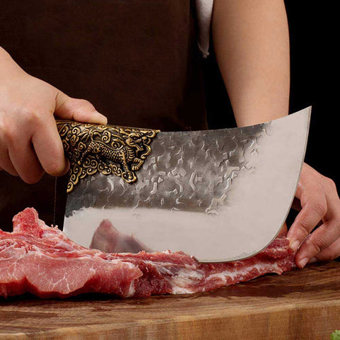 Legendary Stainless Steel Dragon Cleaver | Yedwo