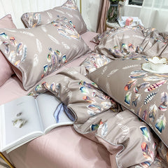 Luxurious Feathers Soft Egyptian Cotton Bedding Set  Yedwo Home