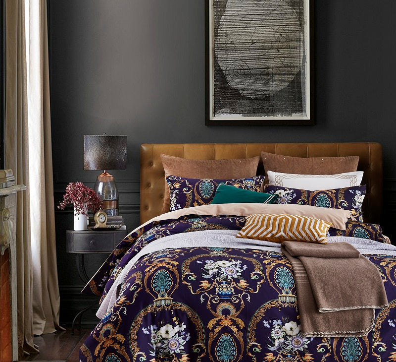 Luxury Egyptian Cotton Bedding Duvet Cover Set | Yedwo