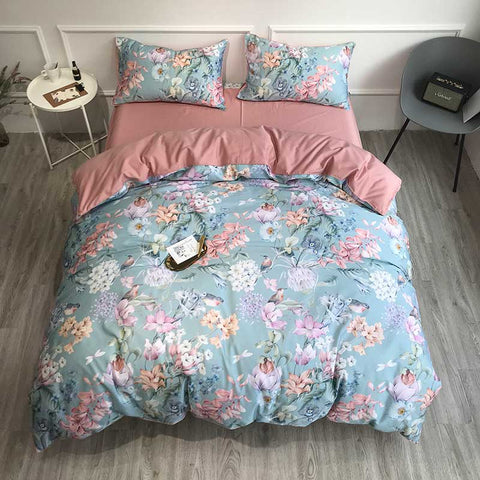 Luxury Egyptian Cotton Bedding Set 4 Pcs