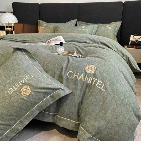 60S Luxury Embroidery Thickened Duvet Cover | Yedwo Home