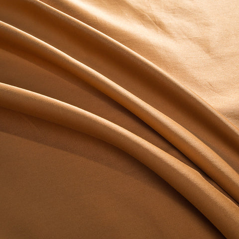 Luxury Golden Silver Satin Cotton Bedding Set | Yedwo