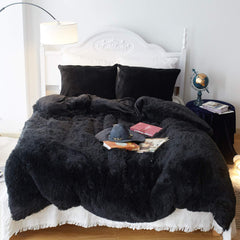 Luxury Shaggy Fluffy Duvet Cover Set | Yedwo