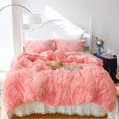 Luxury Shaggy Fluffy Duvet Cover Set | Yedwo