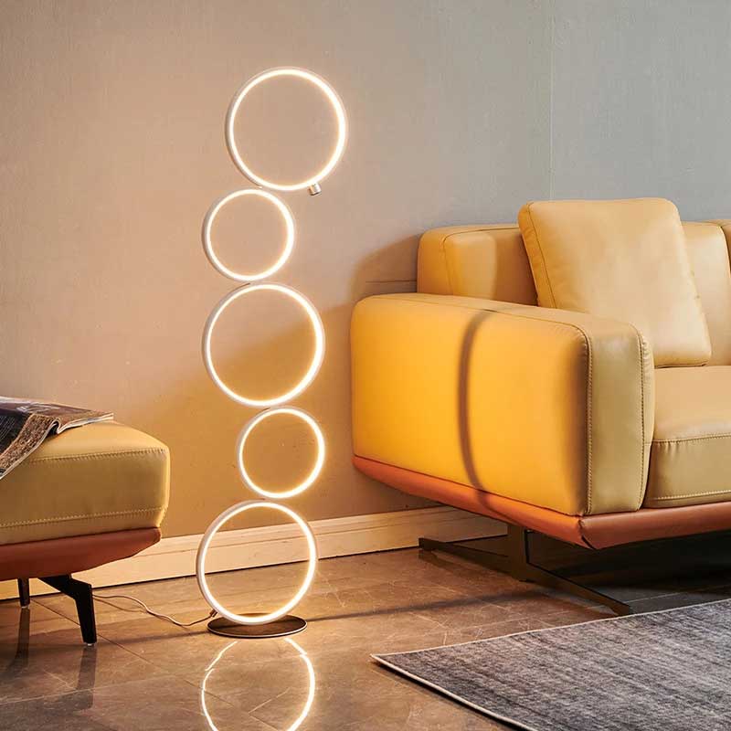 Modern Unique Touch Control Dimmable LED Floor Lamp