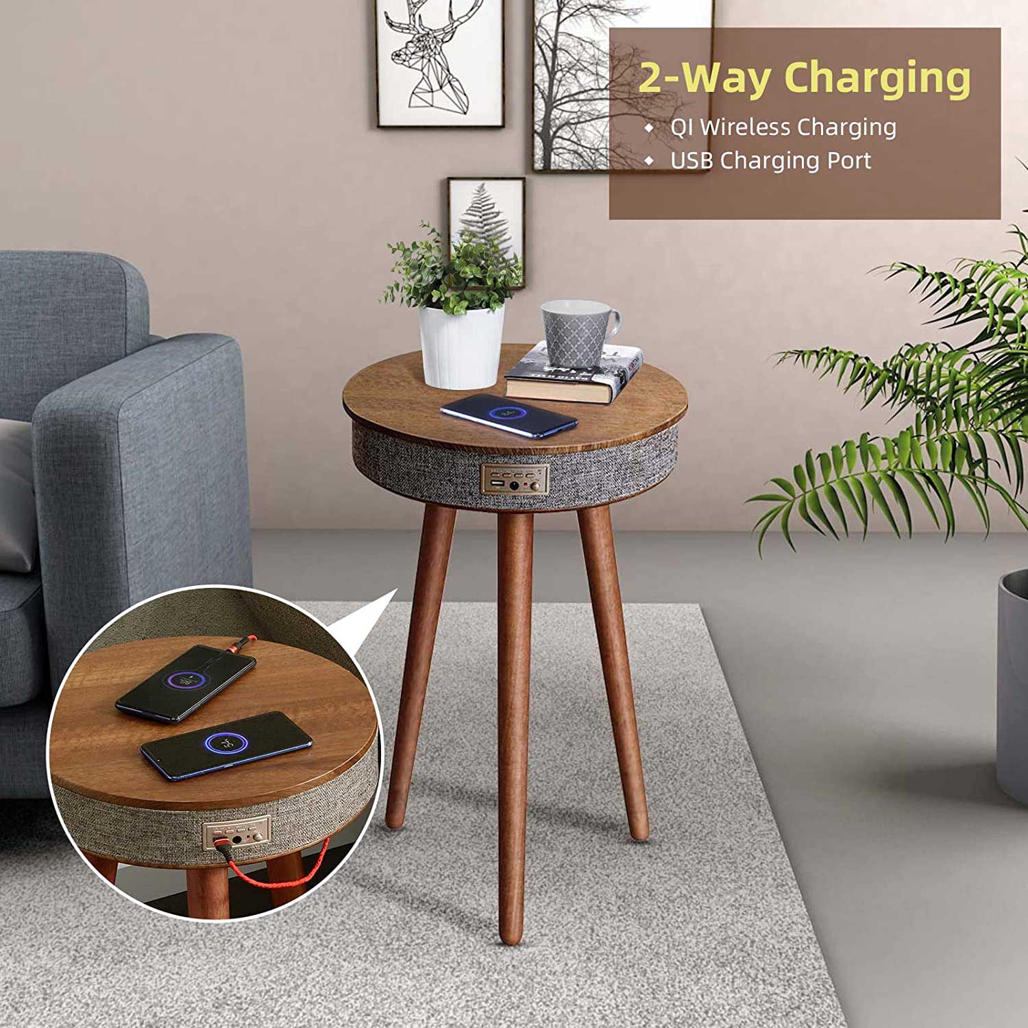 Wood Smart End Table | Yedwo Design