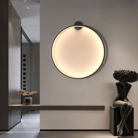 Modern Simple Circle LED Wall Lights | Yedwo Design