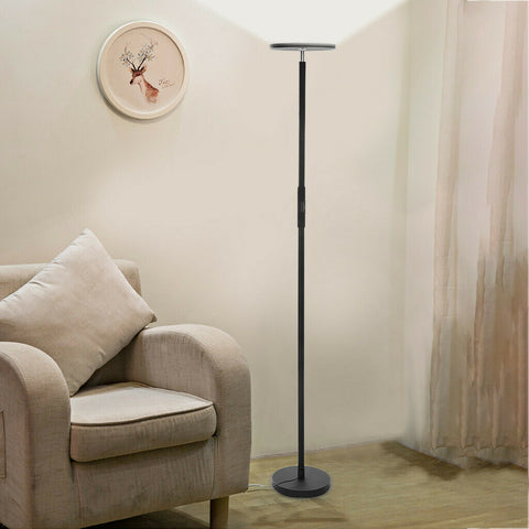 Yedwo Modern Torchiere 3 Color Floor Lamps | Lamps for Living Room | Led Standing Light