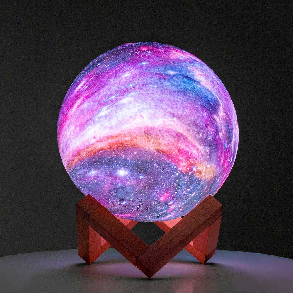 3D Galaxy Lava Moon Lamp 5.9 inch | Yedwo