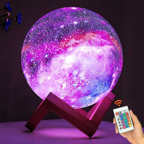 3D Galaxy Lava Moon Lamp 5.9 inch | Yedwo