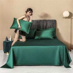 Nordic Dark Green Egyptian Cotton Duvet Cover | Yedwo