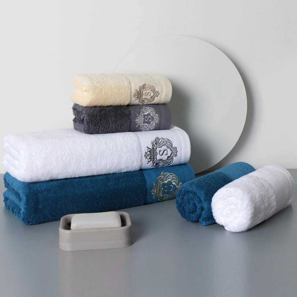 Super Soft 100% Pure Cotton Bath Towel Set