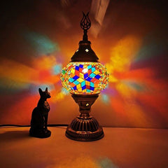 Turkish Mosaic Mystic Table Lamp | Yedwo Home