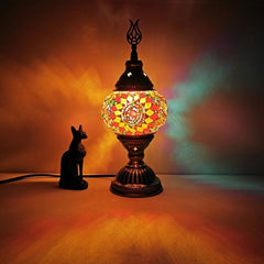 Turkish Mosaic Mystic Table Lamp | Yedwo Home