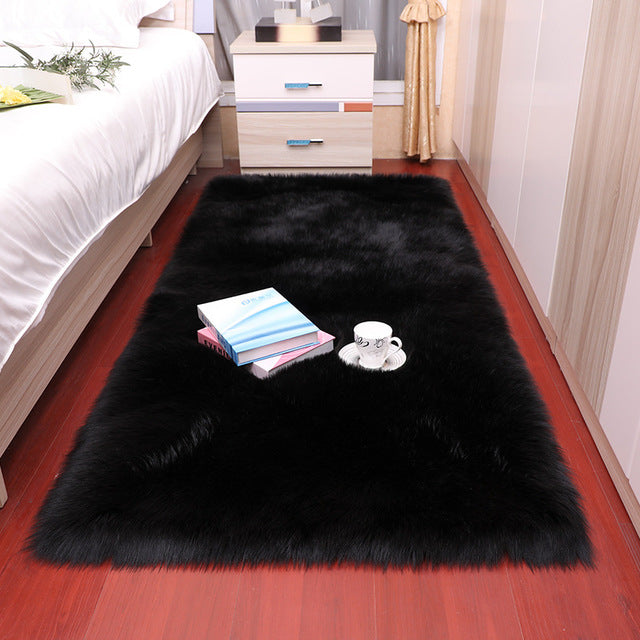 Ultra Soft Mongolian Faux Fur Carpet | Yedwo Home