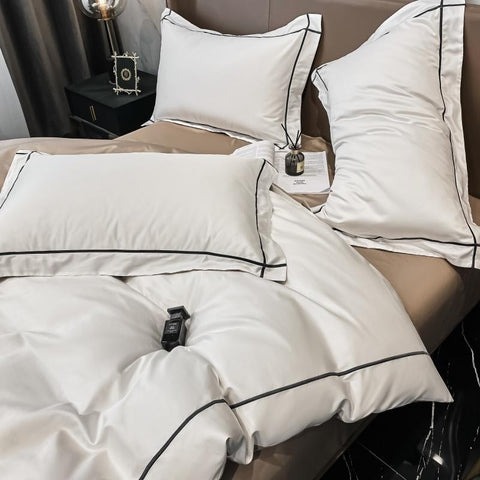 600TC Long Staple Silky Soft Bedding Duvet Cover Set | Yedwo Home