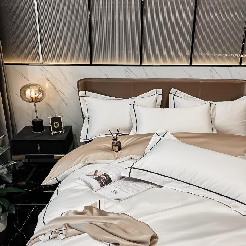 600TC Long Staple Silky Soft Bedding Duvet Cover Set | Yedwo Home